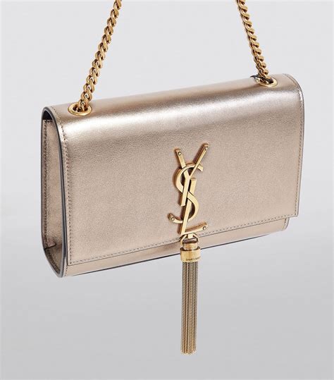 ysl star crossbody tassel chain|KATE TASSEL SMALL IN METALLIC LEATHER .